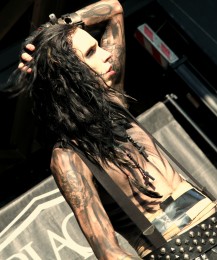 Andrew Dennis Andy Biersack zdjęcie Black Veil Brides 