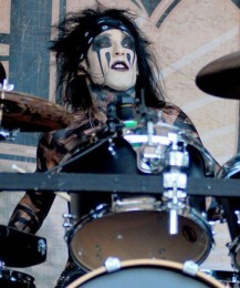 Christian CC Coma zdjęcie Black Veil Brides 