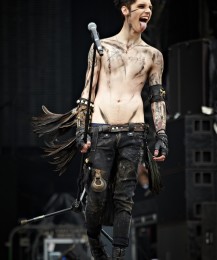 Andy Biersack BVB zdjęcie Black Veil Brides 